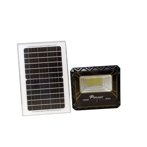 Solar Floodlights with Panels - 100W