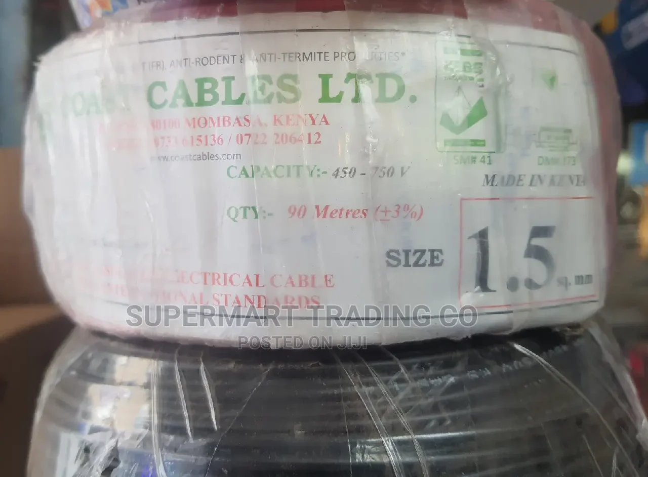 coast cables Coast Cables 1.5mm Sq Single Core