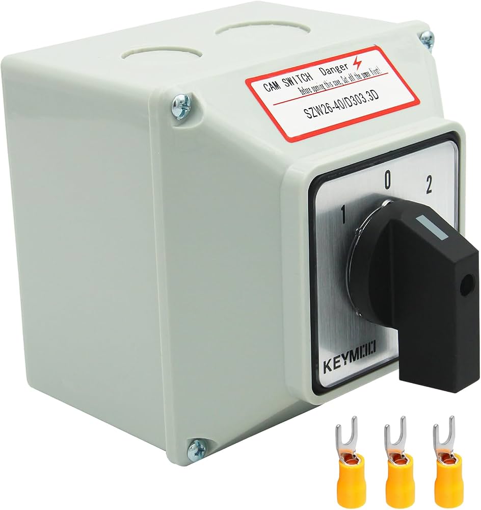 3 Phase Change over switch 40A Linear