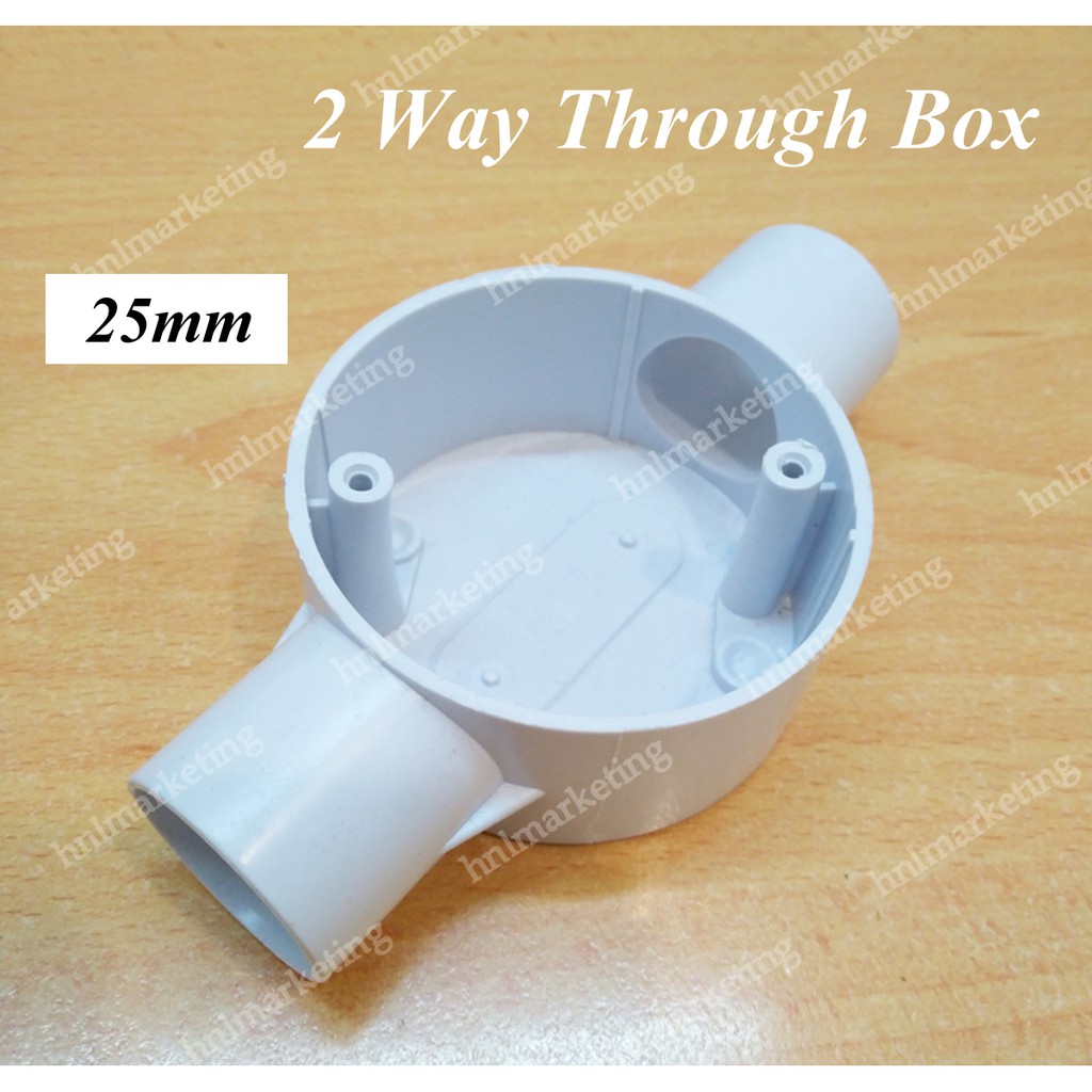 25mm circular boxes 3ways Prestige