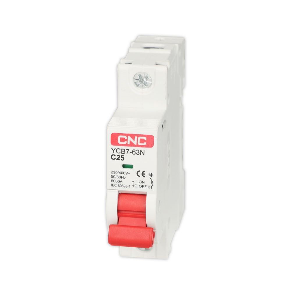 Double pole MCB 63A