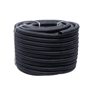 20mm PVC Flex Conduit Roll Black / White